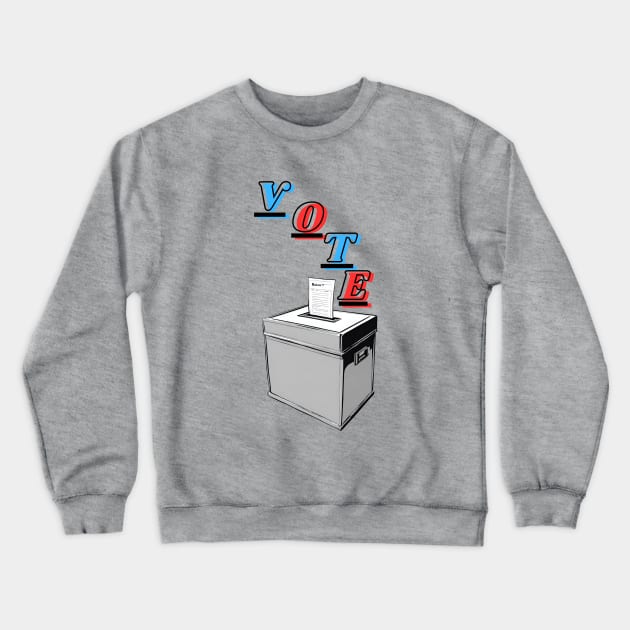 Vote Crewneck Sweatshirt by RDproject
